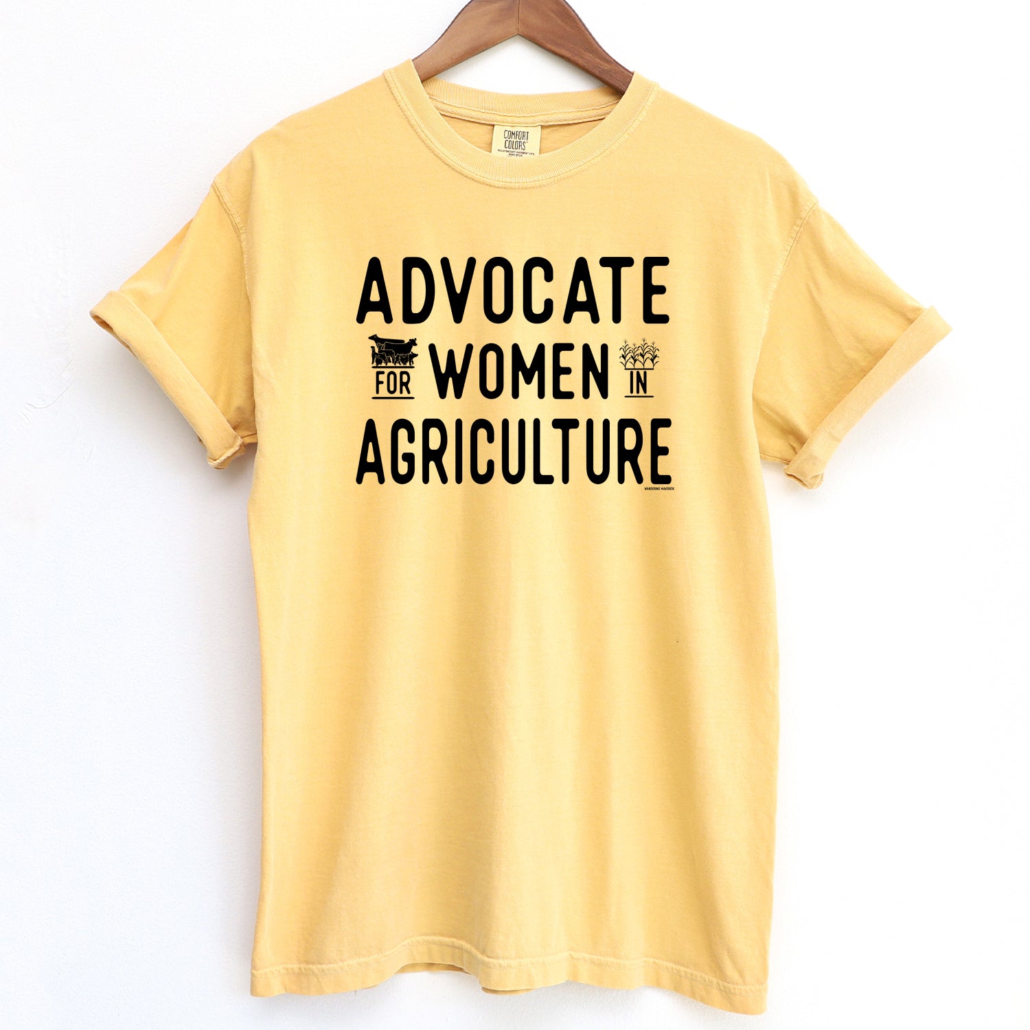 Advocate For Women In Agriculture ComfortWash ComfortColor T Shirt S 4XL Multiple Colors