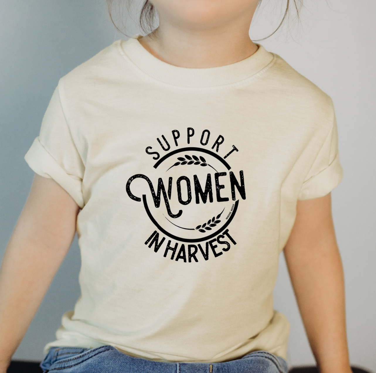 Support Women In Harvest One Piece/T-Shirt (Newborn - Youth XL