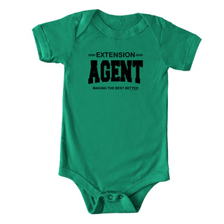 Extension Agent - Making The Best Better Black One Piece/T-Shirt (Newborn - Youth XL) - Multiple Colors!