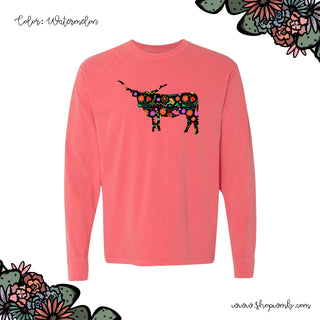 Fiesta Longhorn LONG SLEEVE T-Shirt (S-3XL) - Multiple Colors!