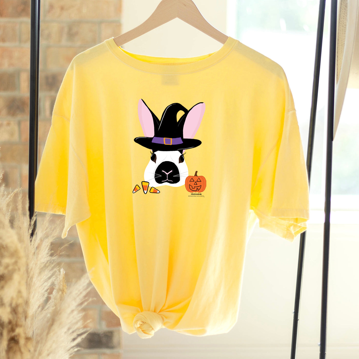 Halloween Rabbit ComfortWash/ComfortColor T-Shirt (S-4XL) - Multiple Colors!