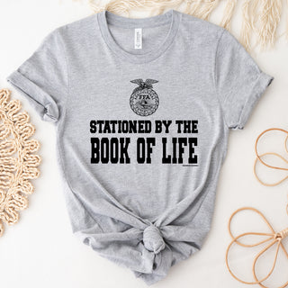 Stationed by the book of life ffa T-Shirt (XS-4XL) - Multiple Colors!