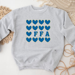 FFA Hearts Crewneck (S-3XL) - Multiple Colors!