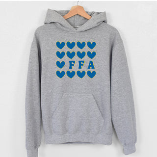 FFA Hearts Hoodie (S-3XL) Unisex - Multiple Colors!