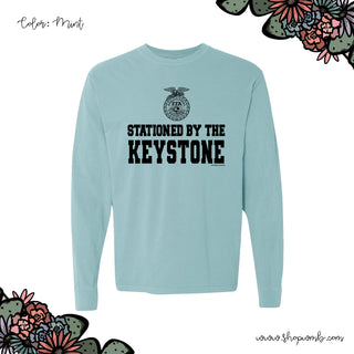 STATIONED BY THE KEYSTONE FFA LONG SLEEVE T-Shirt (S-3XL) - Multiple Colors!