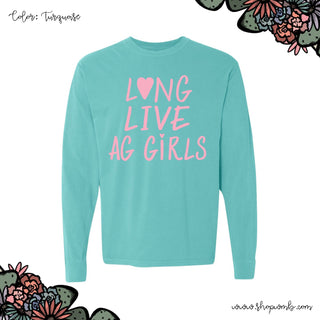 LONG LIVE AG GIRLS LONG SLEEVE T-Shirt (S-3XL) - Multiple Colors!