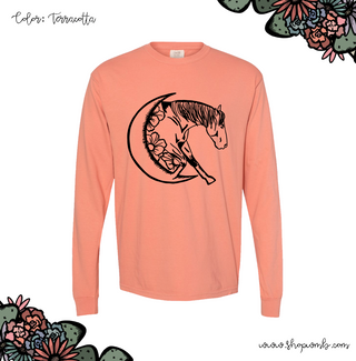 Boho Horse LONG SLEEVE T-Shirt (S-3XL) - Multiple Colors!