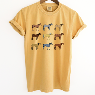 Horse Colors ComfortWash/ComfortColor T-Shirt (S-4XL) - Multiple Colors! (Copy)