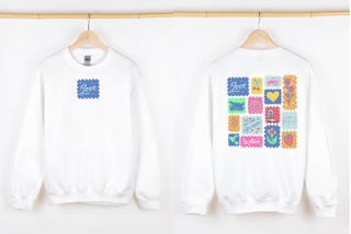 Love Stamps CREWNECK - Front & Back