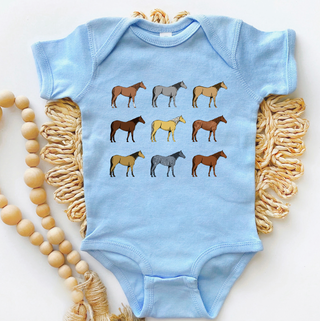 Horse Colors One Piece/T-Shirt (Newborn - Youth XL) - Multiple Colors! (Copy)