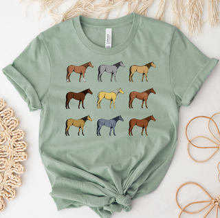 Horse Colors T-Shirt (XS-4XL) - Multiple Colors! (Copy)