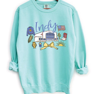 Indy Bow Crewneck (S-3XL) - Multiple Colors!