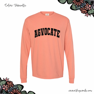 Varsity Agvocate Black Ink LONG SLEEVE T-Shirt (S-3XL) - Multiple Colors!