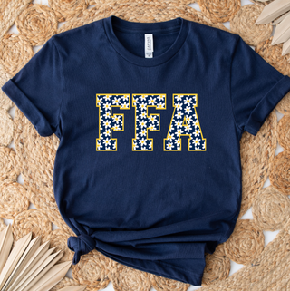 FFA Navy Daisy T-Shirt (XS-4XL) - Multiple Colors!