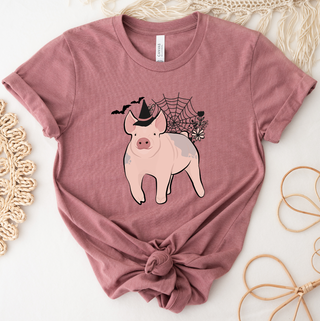 Floral Witch Pig T-Shirt (XS-4XL) - Multiple Colors!