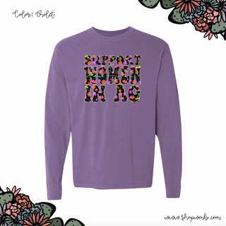 Fiesta Support Women In AG LONG SLEEVE T-Shirt (S-3XL) - Multiple Colors!