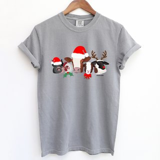 Christmas Spirit Herd ComfortWash/ComfortColor T-Shirt (S-4XL) - Multiple Colors!