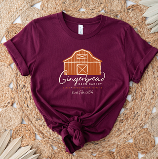 Gingerbread Barn Bakery T-Shirt (XS-4XL) - Multiple Colors!