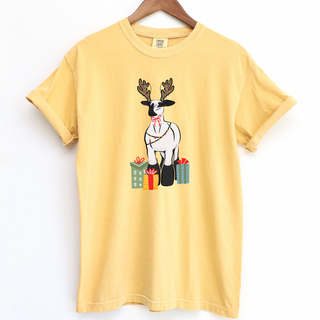 Reindeer Lamb ComfortWash/ComfortColor T-Shirt (S-4XL) - Multiple Colors!