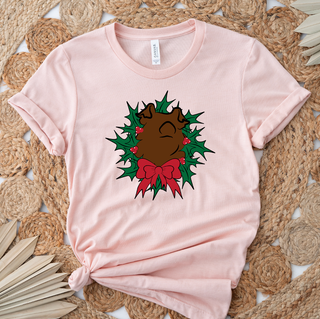 Duroc Pig Christmas Wreath T-Shirt (XS-4XL) - Multiple Colors!