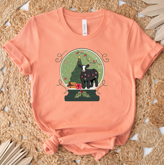 Green Snowglobe Cattle T-Shirt (XS-4XL) - Multiple Colors!