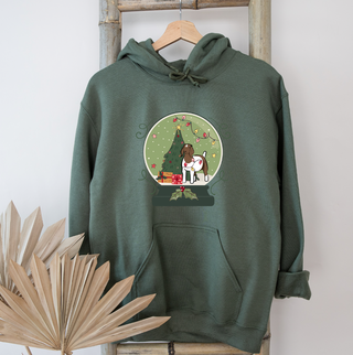 Green Snow Globe Goat Hoodie (S-3XL) Unisex - Multiple Colors!