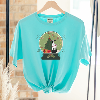 Green Snow Globe Lamb ComfortWash/ComfortColor T-Shirt (S-4XL) - Multiple Colors!