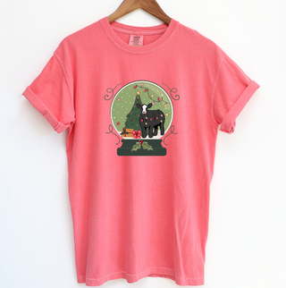 Green Snow Globe Cattle ComfortWash/ComfortColor T-Shirt (S-4XL) - Multiple Colors!