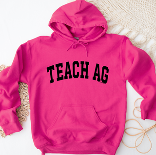 Varsity Teach AG Black Ink Hoodie (S-3XL) Unisex - Multiple Colors!