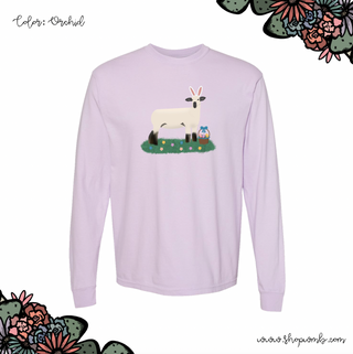 Easter Lamb LONG SLEEVE T-Shirt (S-3XL) - Multiple Colors!