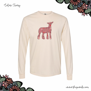 Valentines Lamb LONG SLEEVE T-Shirt (S-3XL) - Multiple Colors!