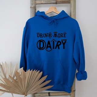 Branded Drink More Dairy Hoodie (S-3XL) Unisex - Multiple Colors!