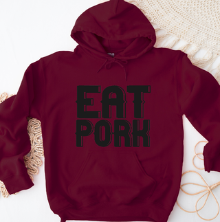 EAT PORK Hoodie (S-3XL) Unisex - Multiple Colors!