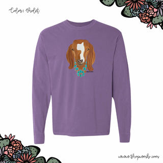 Tan Goat Squash LONG SLEEVE T-Shirt (S-3XL) - Multiple Colors!