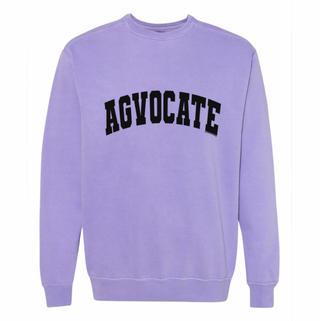 Varsity Agvocate BLACK INK Crewneck (S-3XL) - Multiple Colors!