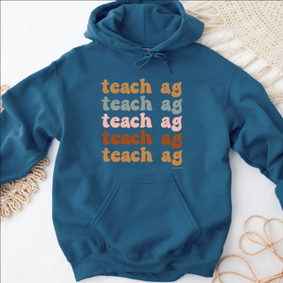 Groovy Teach Ag Hoodie (S-3XL) Unisex - Multiple Colors!