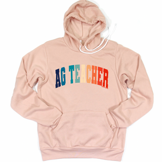 Varsity Ag Teacher Color Hoodie (S-3XL) Unisex - Multiple Colors!