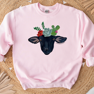 Lamb Cactus Crown Crewneck (S-3XL) - Multiple Colors!