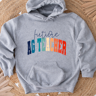 Varsity Future Ag Teacher Color Hoodie (S-3XL) Unisex - Multiple Colors!