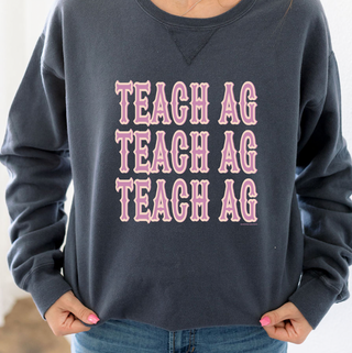 Western Teach Ag Crewneck (S-3XL) - Multiple Colors!