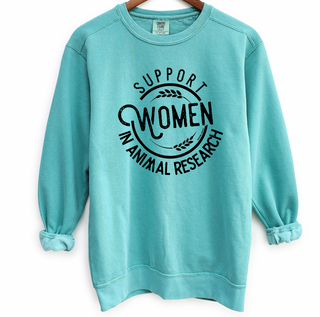 Support Women in Animal Research Crewneck (S-3XL) - Multiple Colors!