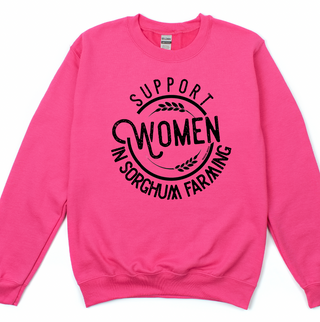 Support Women in Sorghum Farming Crewneck (S-3XL) - Multiple Colors!