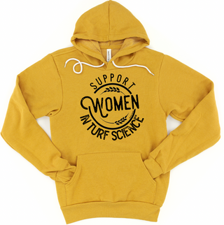 Support Women in Turf Science Hoodie (S-3XL) Unisex - Multiple Colors!