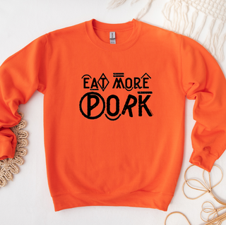 Branded Eat More Pork Crewneck (S-3XL) - Multiple Colors!