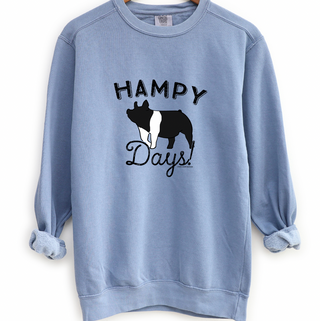 Hampy Days Pig Crewneck (S-3XL) - Multiple Colors!