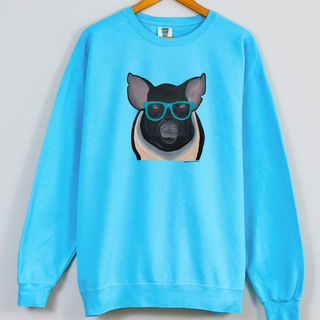 Nerdy Pig Hamp Crewneck (S-3XL) - Multiple Colors!