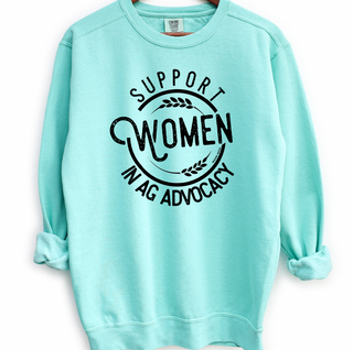 UPL - Support Women in Ag Advocacy Crewneck (S-3XL) - Multiple Colors!