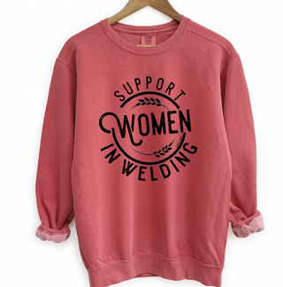 Support Women in Welding Crewneck (S-3XL) - Multiple Colors!