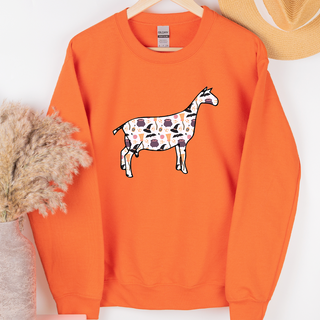 Trick Or Treat Dairy Goat Crewneck (S-3XL) - Multiple Colors!