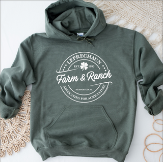 Leprechaun Farm & Ranch Hoodie (S-3XL) Unisex - Multiple Colors!